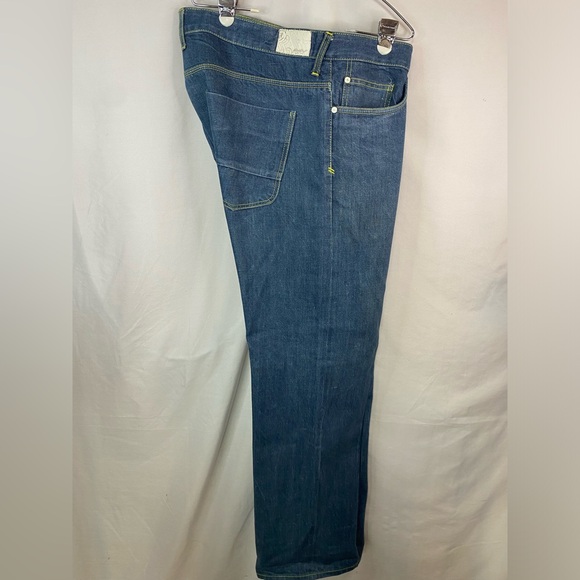 RSRV Denim Jeans with Yellow Stitching Men’s 42x36 - Picture 2 of 6